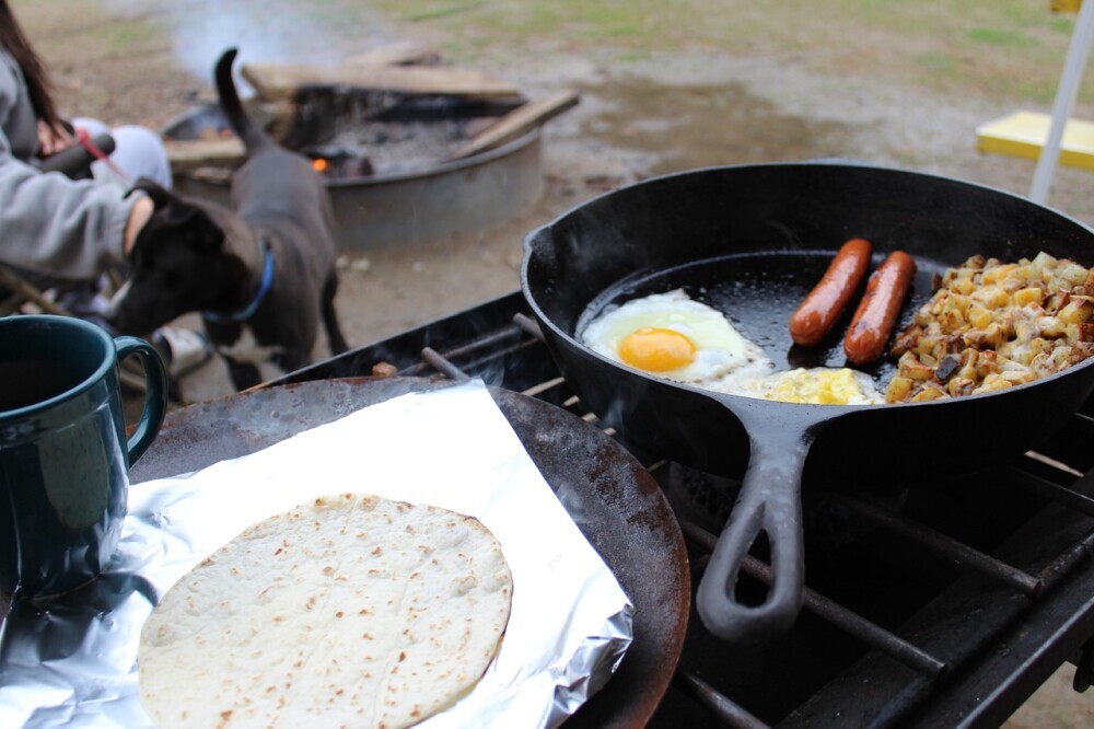 Campfire skillet